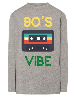 Longsleeve męski nadruk RETRO 90’s VIBE r.3XL