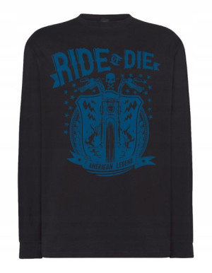 Longsleeve męski nadruk Ride or Die r.L