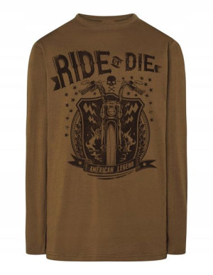 Longsleeve męski nadruk Ride or Die r.XXL