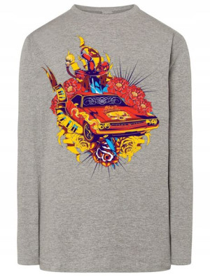 Longsleeve męski nadruk Ride or Die Rozm.4XL