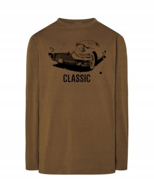 Longsleeve męski nadruk Samochód Klasyk r.L
