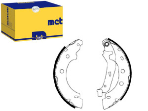 Szczęki Hamulcowe Renault Kangoo 97-07 Metelli