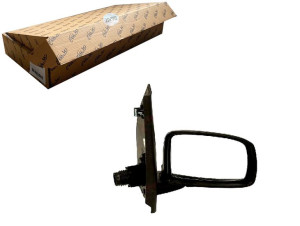 Lusterko Zewnętrzne (manualne Wypukłe) Fiat Panda