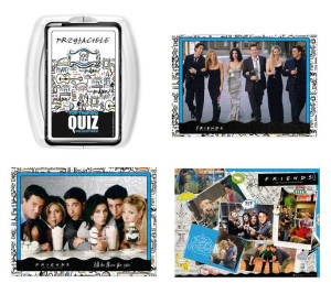 KOLEKCJA FRIENDS 3x Puzzle dla dorosłych +QUIZ gra