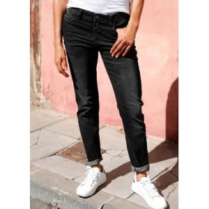 Bonprix Proste Spodnie Jeans Guziki 36-38 955471