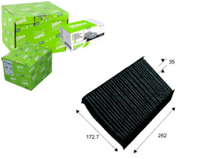 Filtr Kabiny Protect Renault Megane 08- Z Aktywnym