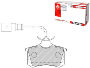 Klocki Hamulcowe Audi A4 Ford Galaxy Seat Alhambra