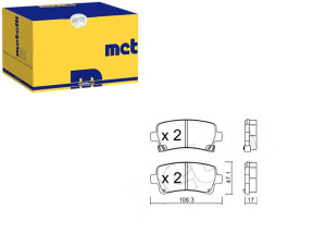 Klocki Hamulcowe Opel Insignia 08- Tył Metelli
