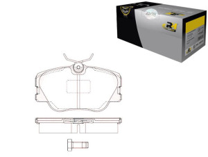 Klocki Hamulcowe Mercedes E-klasa W124 190 W124 19
