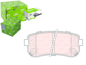 Klocki Hamulcowe Valeo 583021ha10 583021ga00 58302