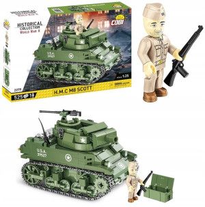Cobi 2279 Haubica Samobieżna H.m.c M8 Scott Klocki