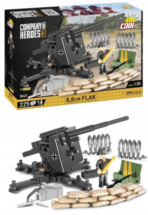 Cobi 3047 Company of Heroes Flak 8,8cm