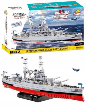 Cobi 4842 Pennsylvania Class Battleship 2w1 Execut