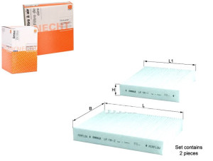 Filtr Kabiny Citroen C3 Ii C3 Iii C4 Cactus Ds3 Ds
