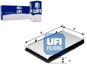 Filtr Kabinowy Trafic 01- Ufi