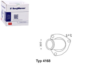 Termostat Opel 92c 2,0 90- Wahler