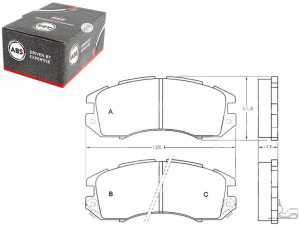 Klocki Hamulcowe Subaru Impreza 93-96 Z Czuj. A.b.
