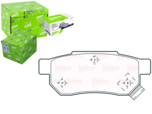 Klocki Hamulcowe Valeo 43022sf1000 43022se0505 430