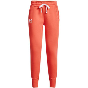 Spodnie damskie under armour rival fleece pomarańczowe 1356416 877
