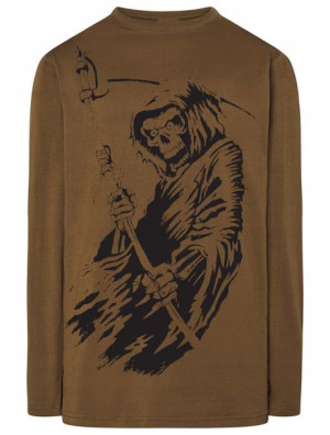 Longsleeve męski nadruk śmierć Rozm.M