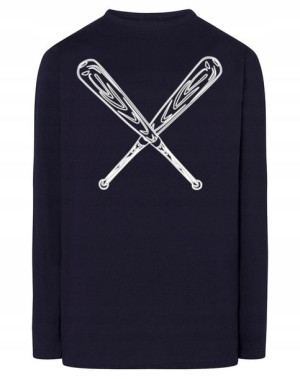 Longsleeve męski nadruk SPORT BASEBALL r.5XL