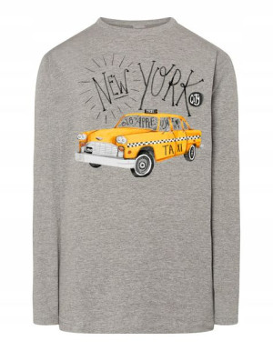 Longsleeve męski nadruk Taxi NOWY JORK r.XXL
