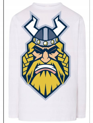 Longsleeve męski nadruk Viking Rozm.XXL