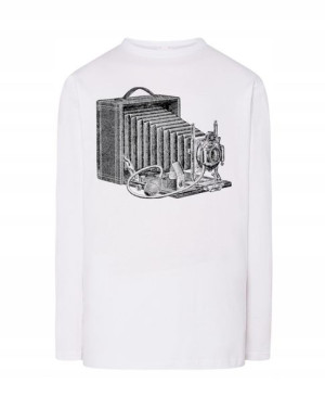 Longsleeve męski nadruk VINTAGE APARAT r.5XL