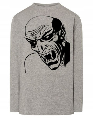 Longsleeve męski nadruk WAMPIR r.3XL