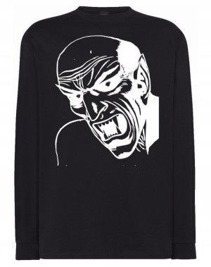 Longsleeve męski nadruk WAMPIR r.L