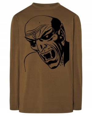 Longsleeve męski nadruk WAMPIR r.L