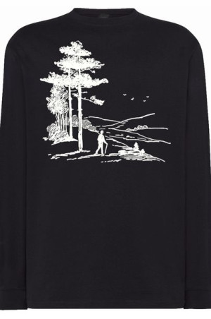 Longsleeve męski nadruk WĘDRÓWKI HIKING r.3XL