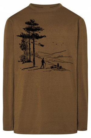 Longsleeve męski nadruk WĘDRÓWKI HIKING r.M