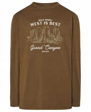 Longsleeve męski nadruk WIELKI KANION r.XL
