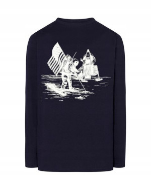 Longsleeve męski nadruk WYPRAWA APOLLO r.4XL