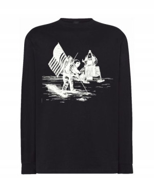 Longsleeve męski nadruk WYPRAWA APOLLO r.5XL