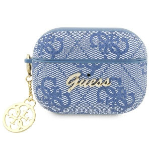 Etui Guess GUAP2G4GSMB Apple AirPods Pro 2 cover niebieski/blue 4G Charm Co