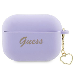 Etui Guess GUAP2LSCHSU Apple AirPods Pro 2 cover purpurowy/purple Silicone