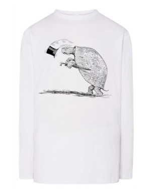 Longsleeve męski nadruk ZWIERZĘ ŻÓŁW r.S