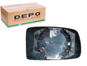 Szkło Lusterka Le Fiat Panda 03-08 Depo