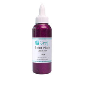Brokat w kleju 120ml Purple DPBK-009 Dalprint