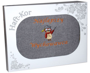 Ręcznik 70x140 Z Haftem Prezent Dzień Nauczyciela