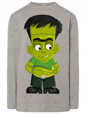 Longsleeve męski Zombie Halloween Rozm.4XL