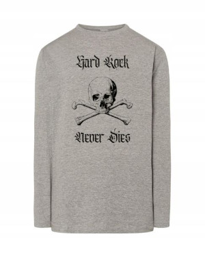 Longsleeve muzyczny nadruk Hard Rock r.XS