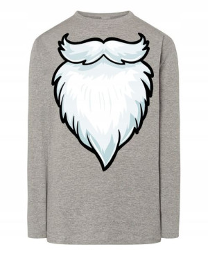 Longsleeve nadruk Broda Mikołaja Święta Rozm.5XL