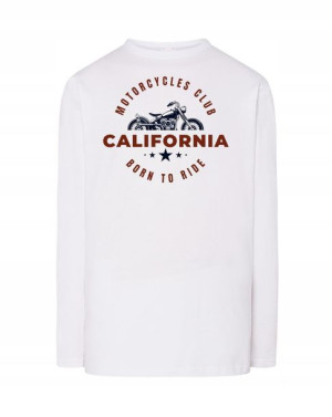 Longsleeve nadruk California Born to Ride r.5XL