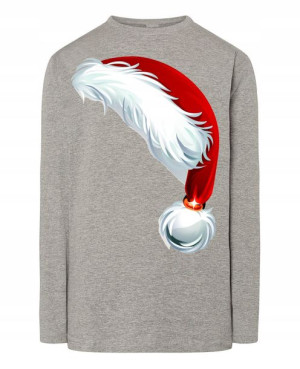 Longsleeve nadruk Czapka Mikołaja R.XL