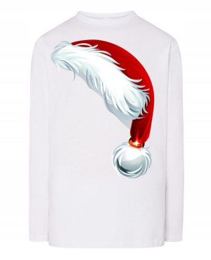 Longsleeve nadruk Czapka Mikołaja R.XXL