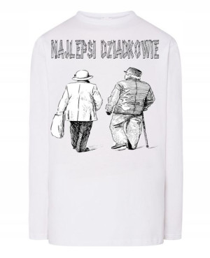 Longsleeve nadruk Dzień Babci i Dziadka r.S