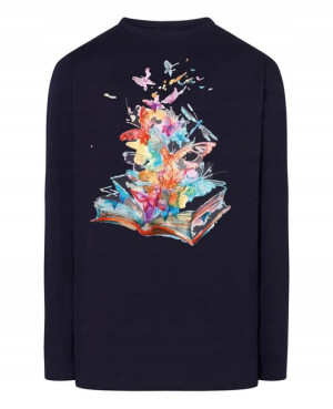 Longsleeve nadruk Kolorowe Książki R.S